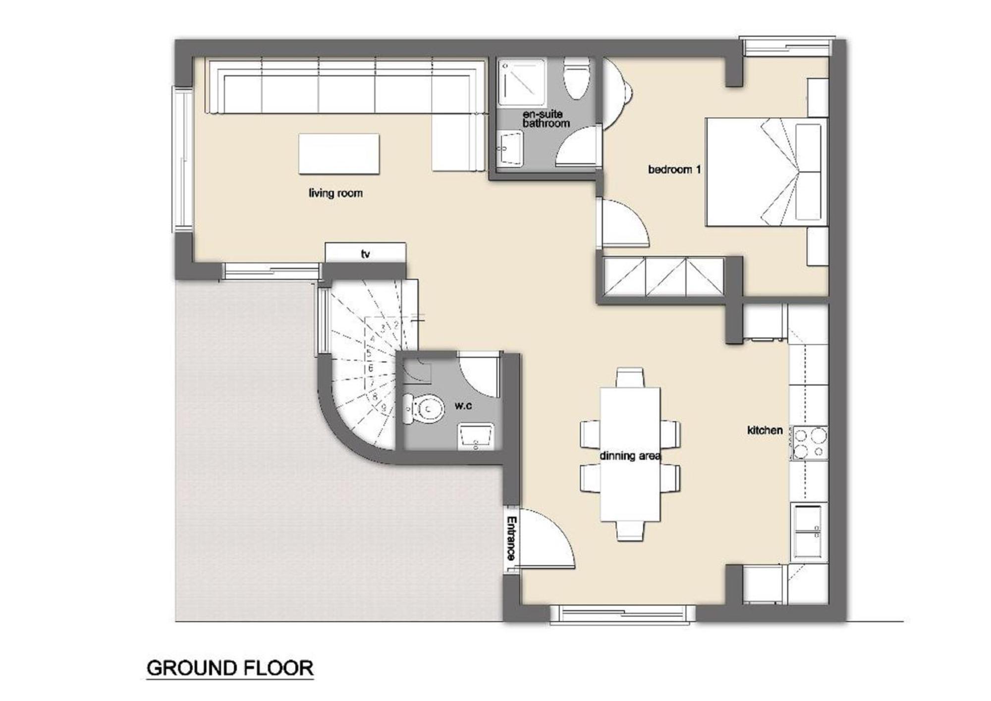 Hill & Sea View Villas Колимбия Экстерьер фото